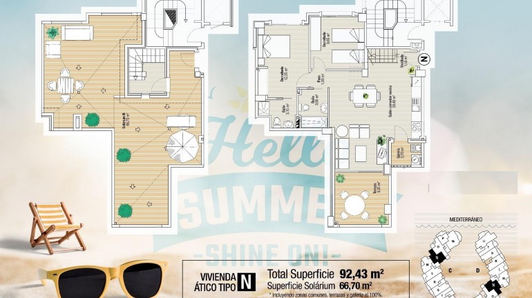 New Build - Penthouse - La Manga del Mar Menor - La Manga