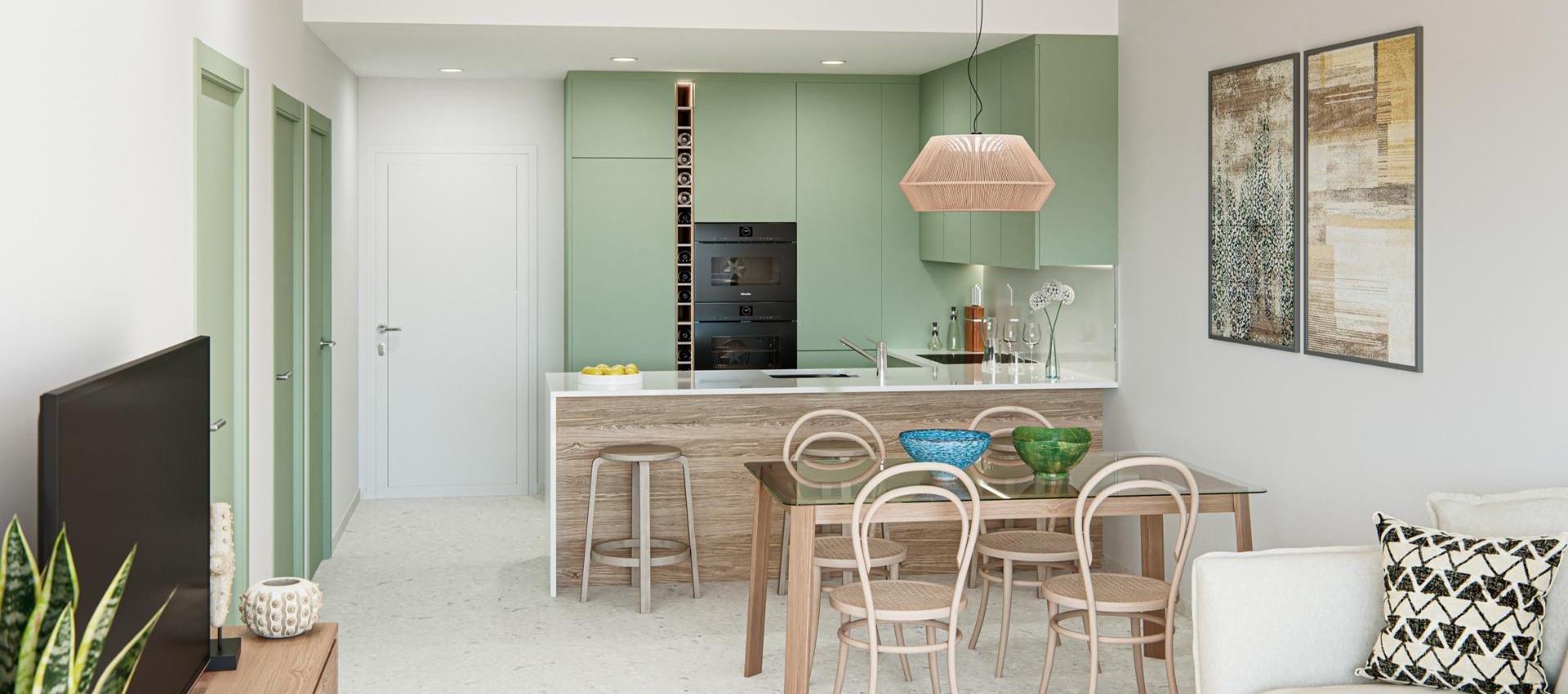 New Build - Apartment / flat - Los Alcazares - Serena Golf