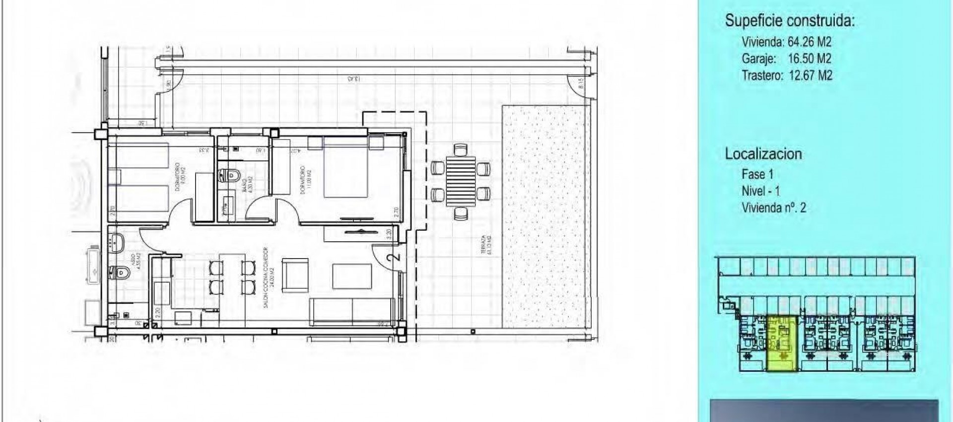 New Build - Apartment / flat - Vera - Vera Playa