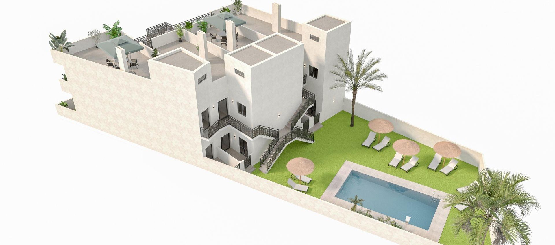 New Build - Bungalow - Hondón de las Nieves - La Canalosa