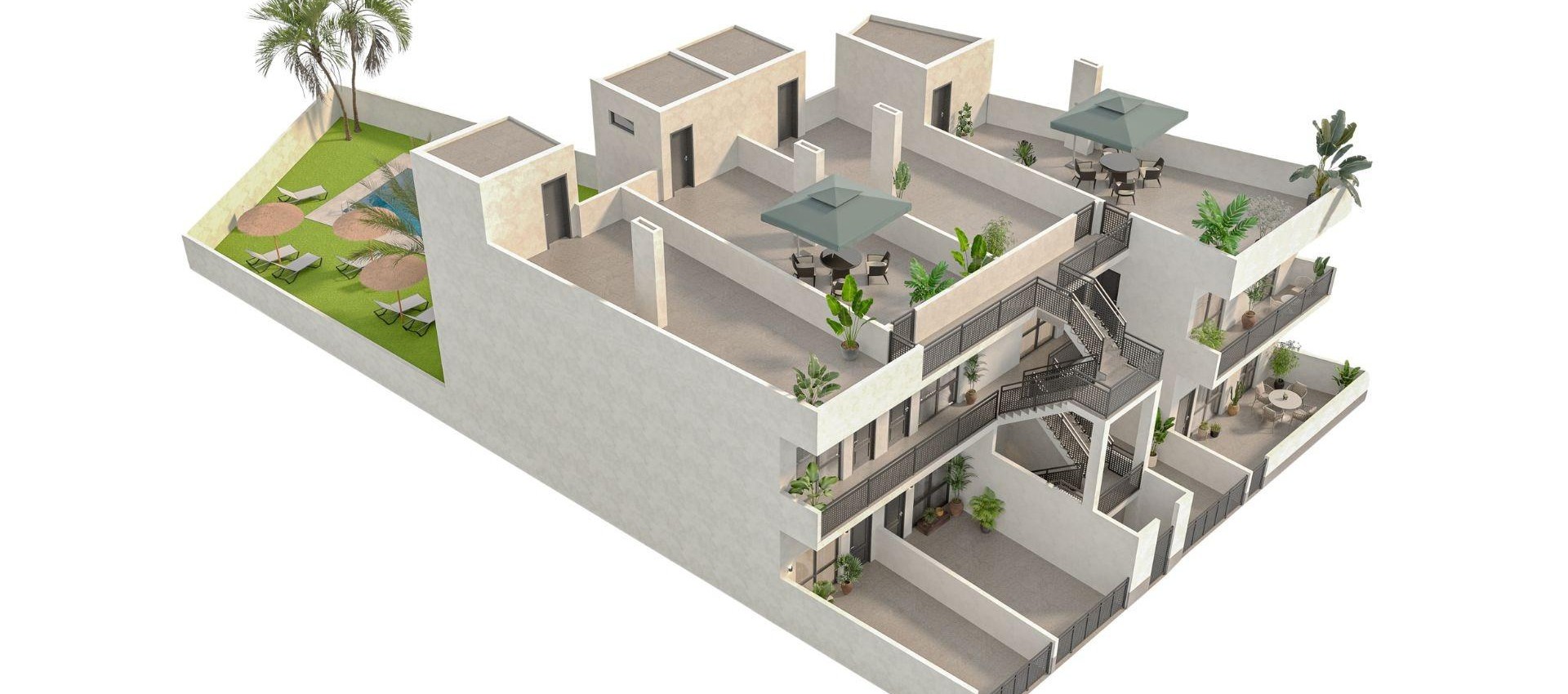 New Build - Bungalow - Hondón de las Nieves - La Canalosa