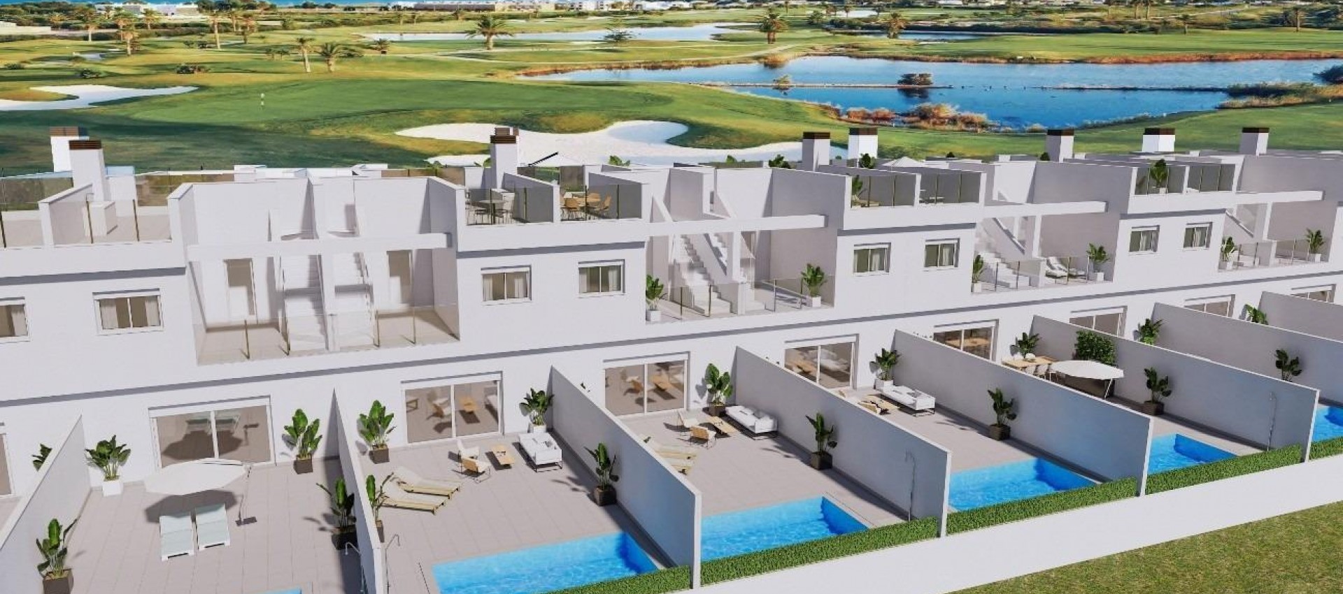 New Build - Town House - Los Alcazares - Serena Golf