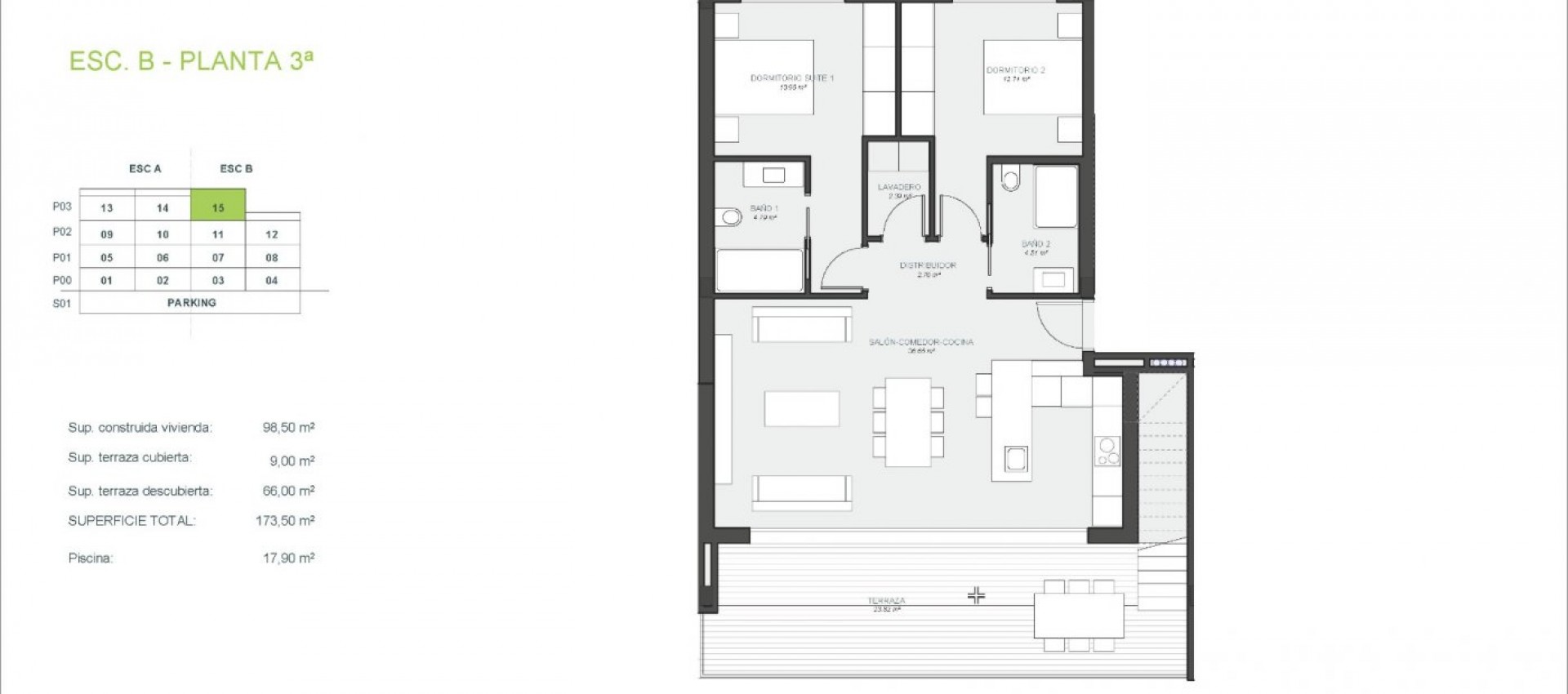 New Build - Penthouse - Orihuela - Las Colinas Golf