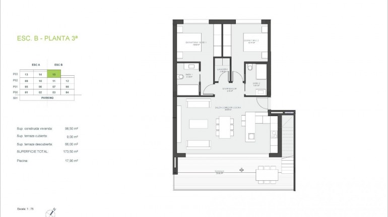 New Build - Penthouse - Orihuela - Las Colinas Golf