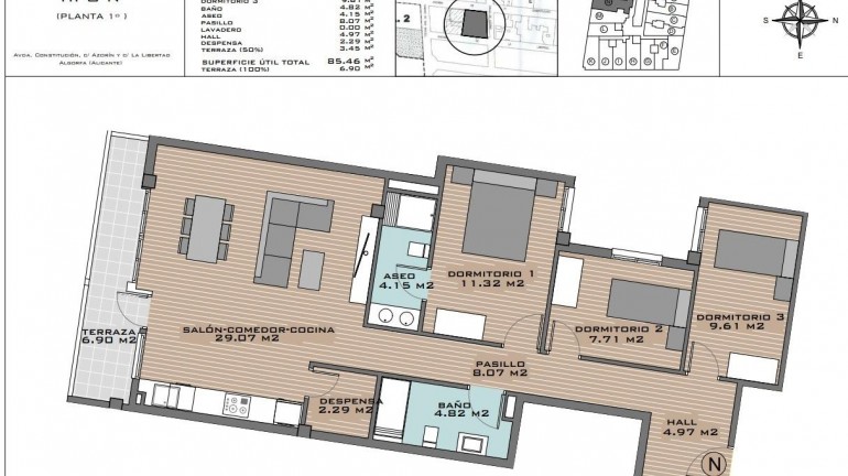 Nueva construcción  - Apartamento / piso - Algorfa - Pueblo
