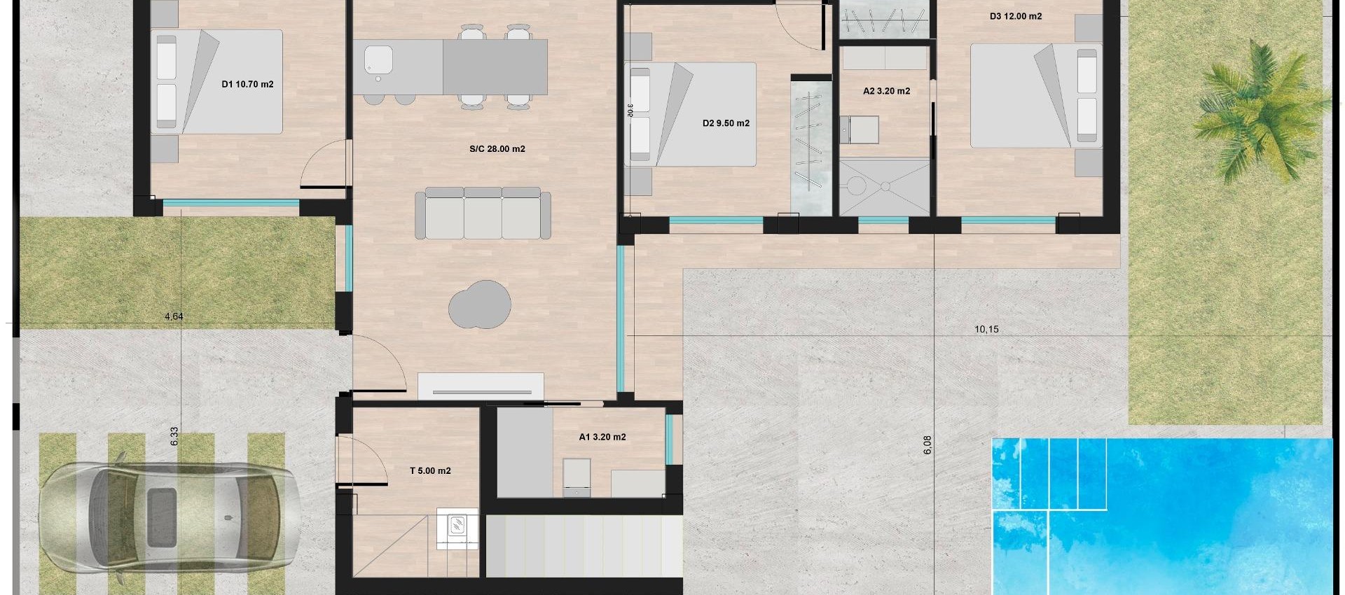 Nueva construcción  - Villa - Torre Pacheco - Roldán