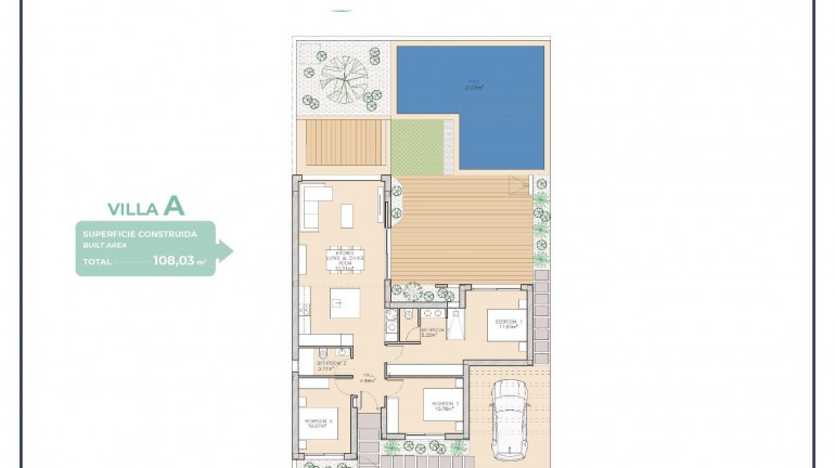 Nueva construcción  - Villa - Los Alcazares - Serena Golf