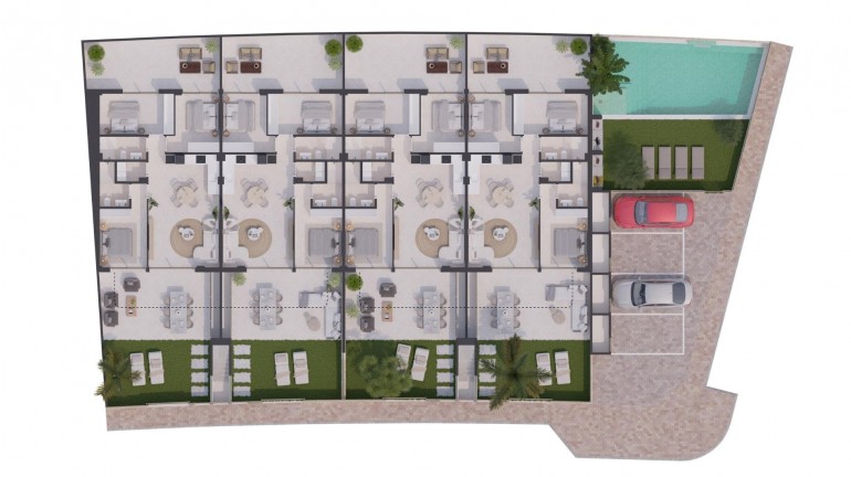 Nueva construcción  - Bungalow - San Pedro del Pinatar - Los Cuarteros