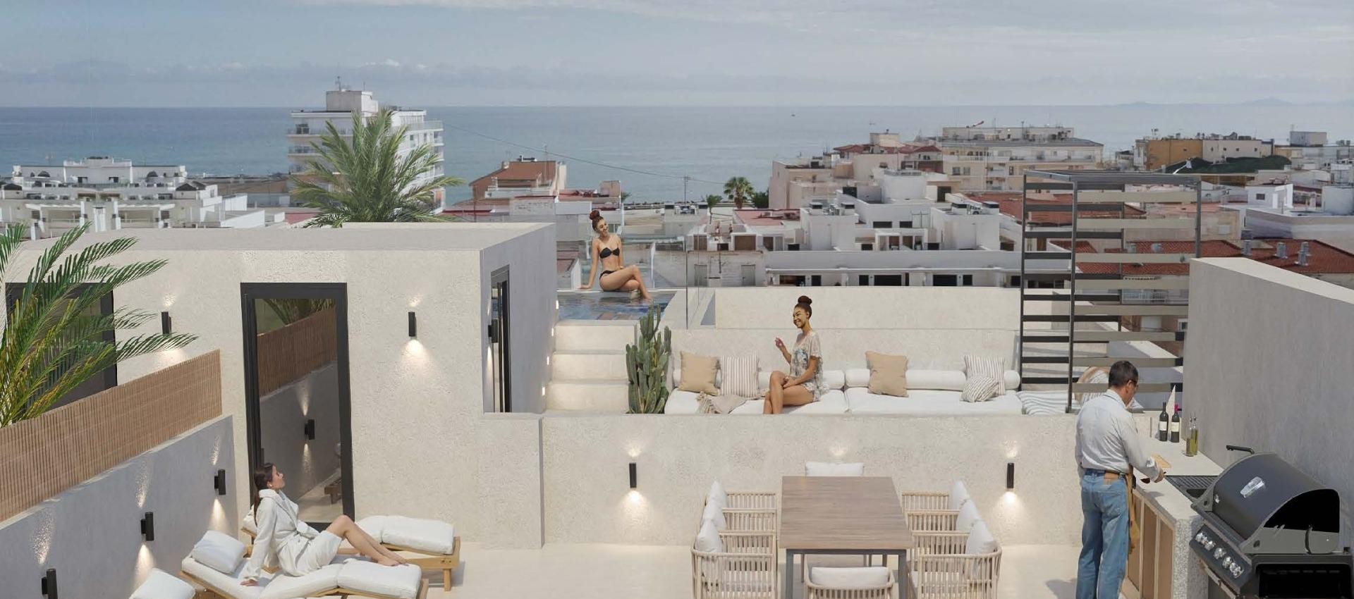 Nouvelle construction - Attique - Torrevieja - Playa de El Cura