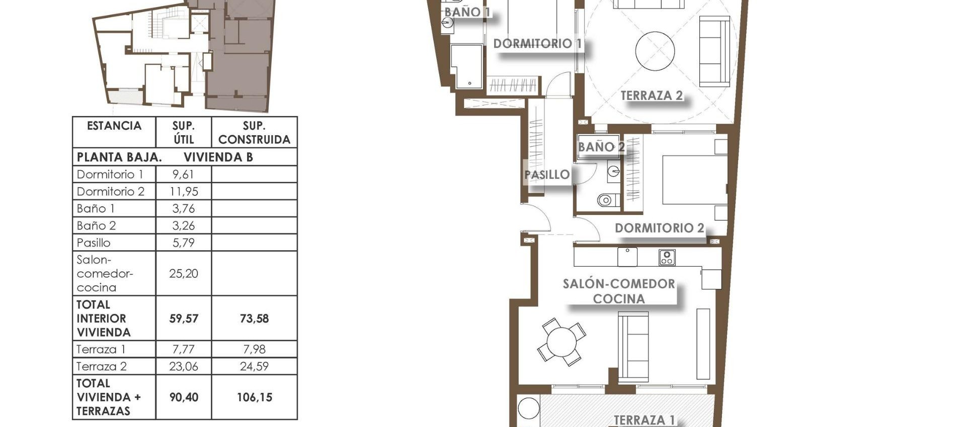 Nouvelle construction - Appartement - Torrevieja - Playa de El Cura