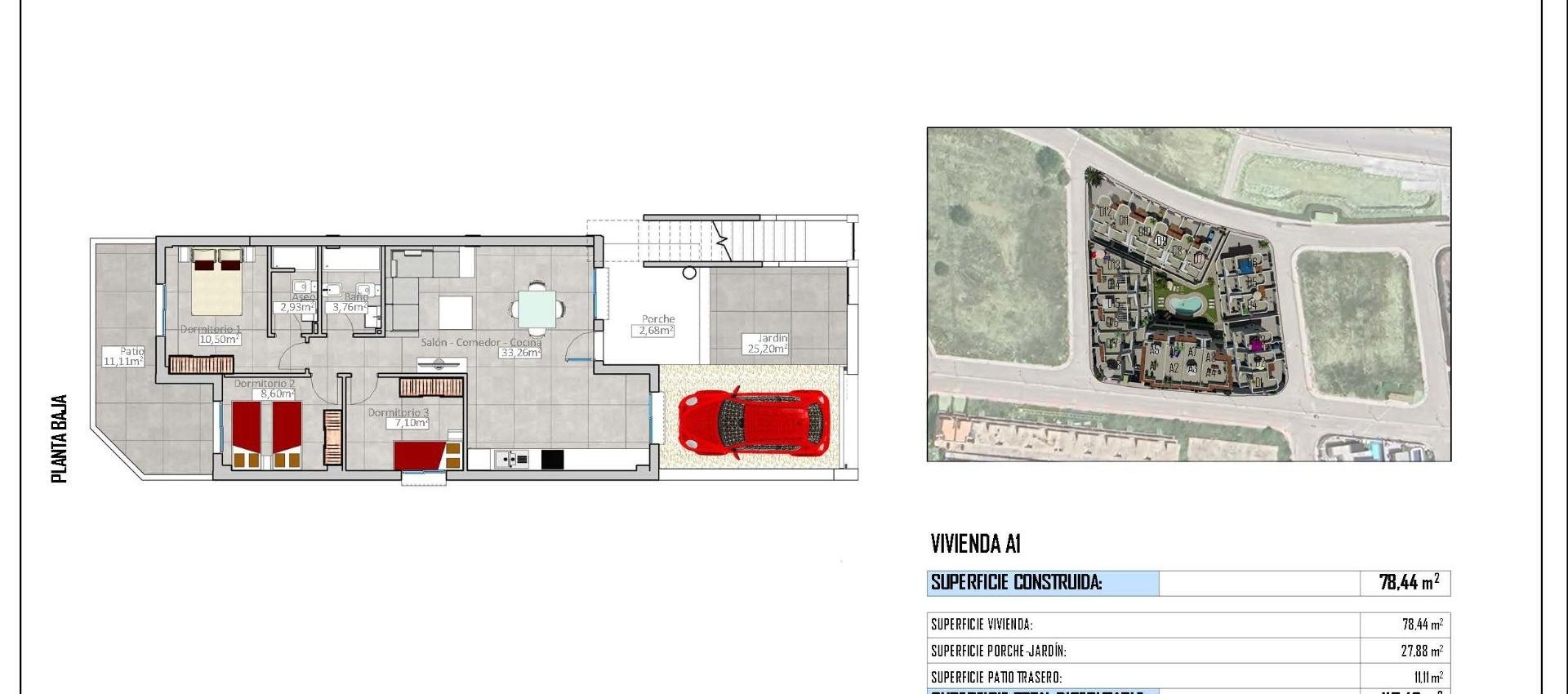 New Build - Bungalow - Cox - San Fernando