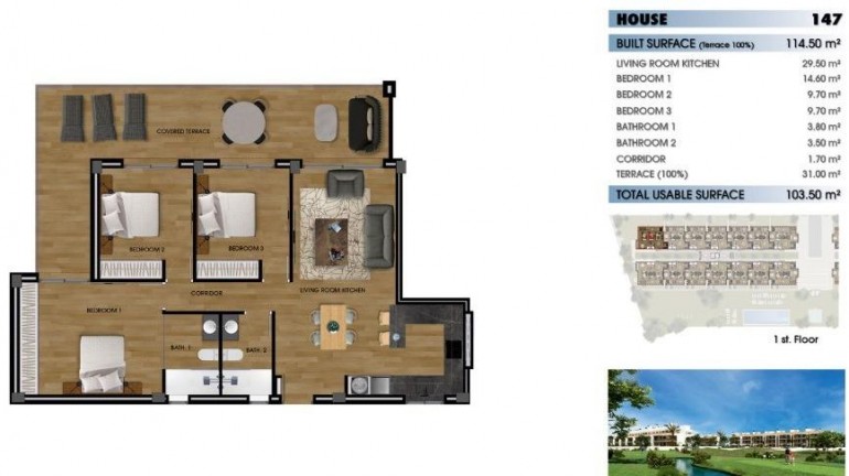 New Build - Apartment / flat - Los Alcazares - La Serena Golf