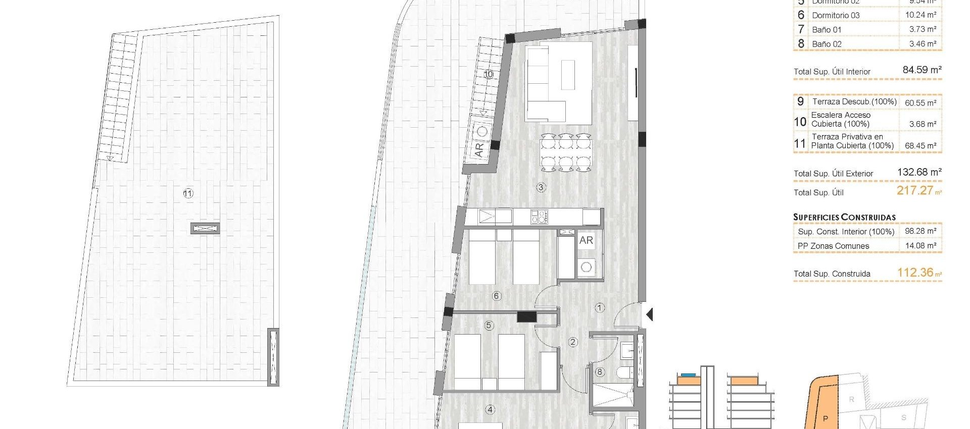 Nouvelle construction - Attique - Torrevieja - Centro