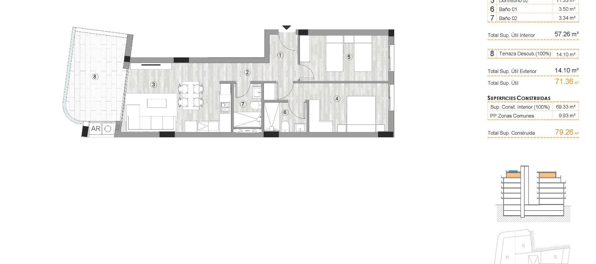 Nouvelle construction - Attique - Torrevieja - Centro