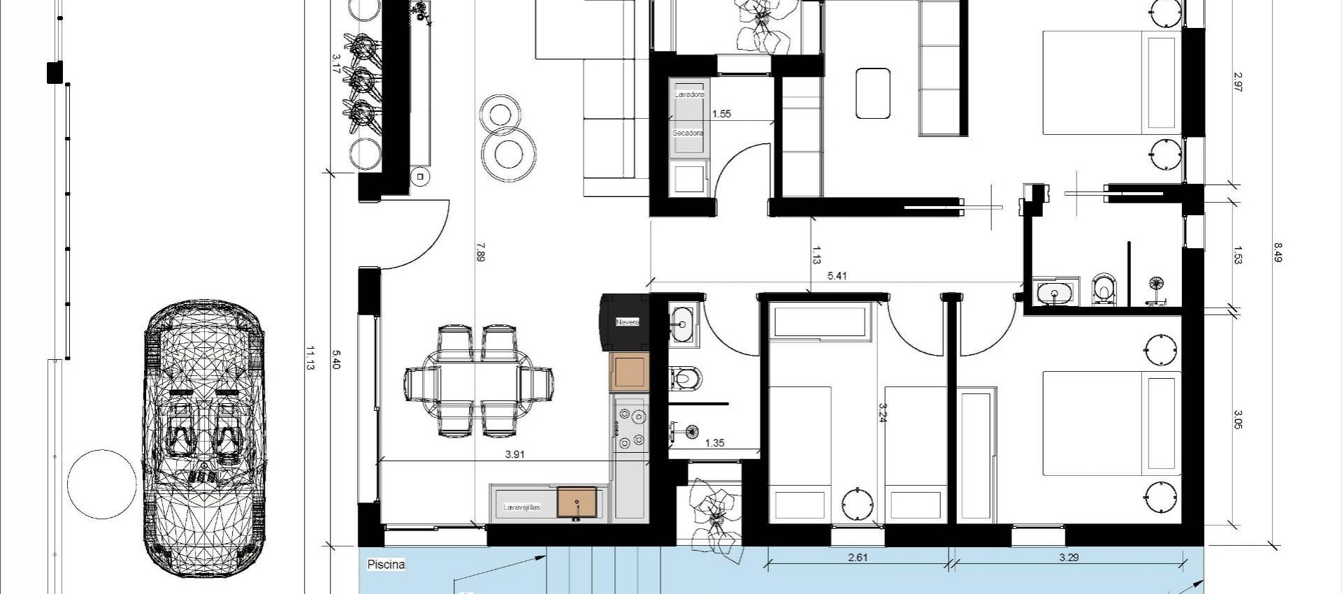 Nueva construcción  - Villa - Benijofar - Urb. Monteazul