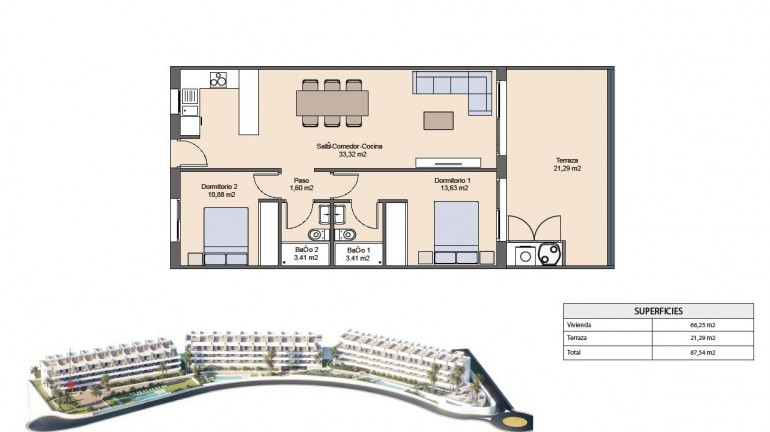 Nueva construcción  - Apartamento / piso - Finestrat - Balcón De Finestrat
