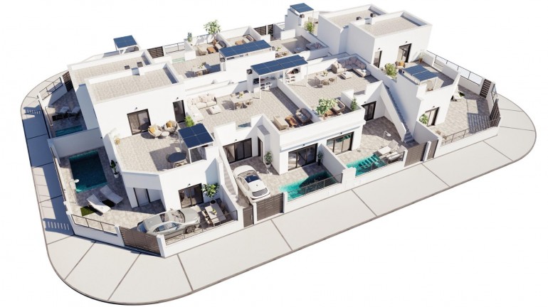 New Build - Quad House - Torre Pacheco - El Alba