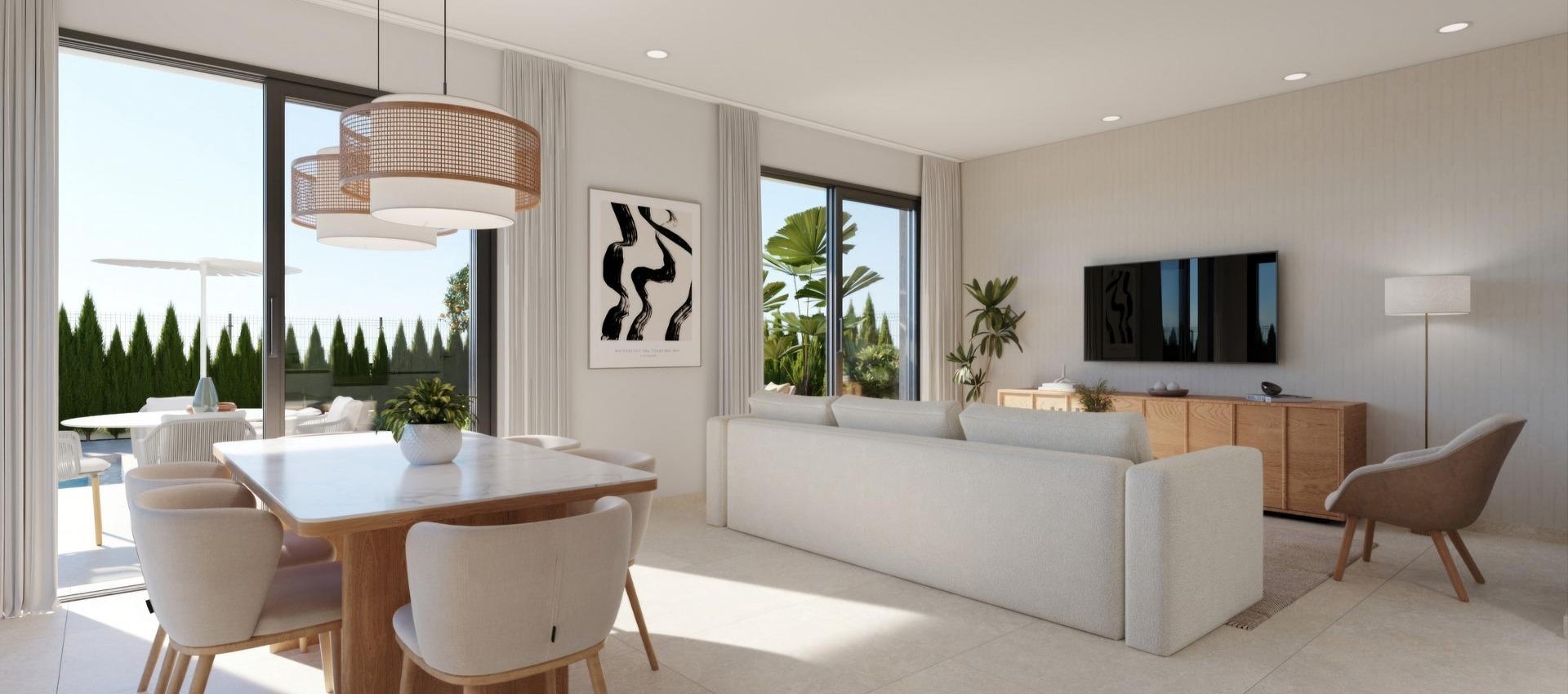 Nouvelle construction - Villa - Fuente Álamo - Hacienda Del Álamo Golf