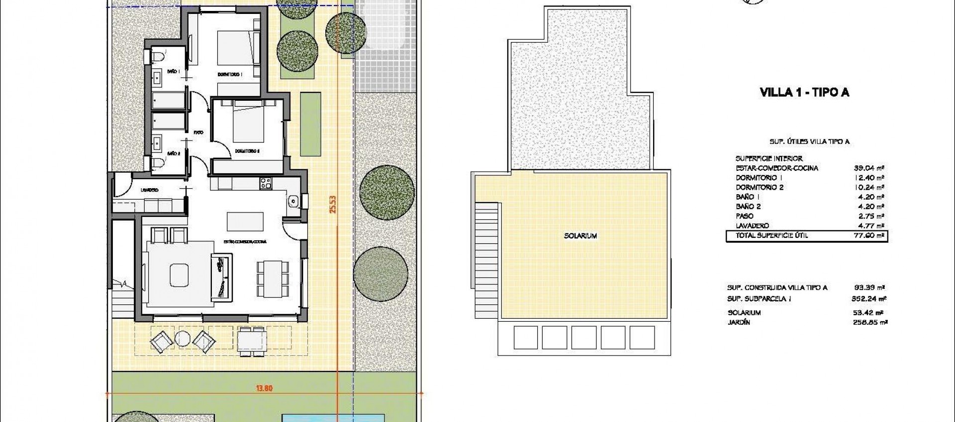 Nouvelle construction - Villa - Fuente Álamo - Hacienda Del Álamo Golf