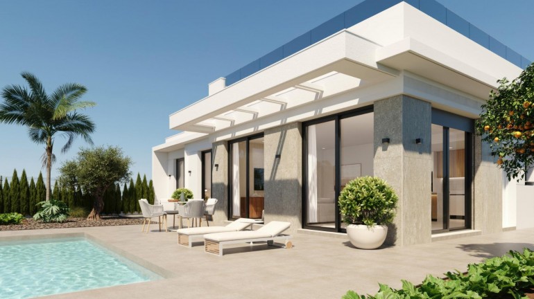 Nouvelle construction - Villa - Fuente Álamo - Hacienda Del Álamo Golf