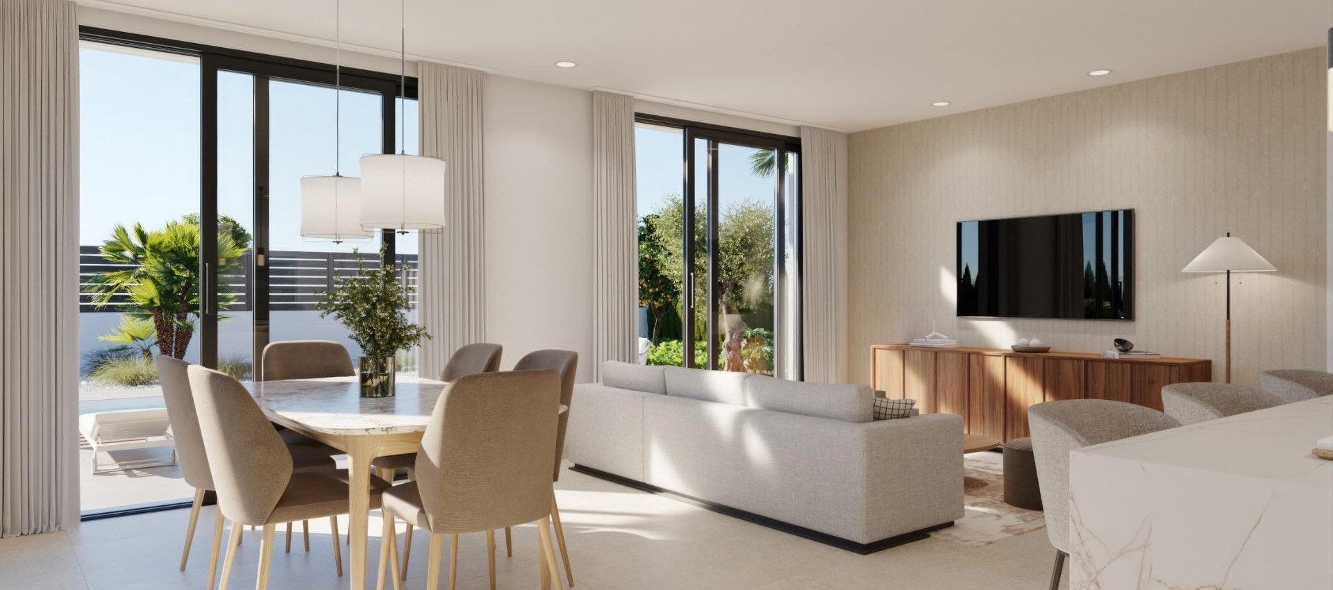 Nouvelle construction - Villa - Fuente Álamo - Hacienda Del Álamo Golf