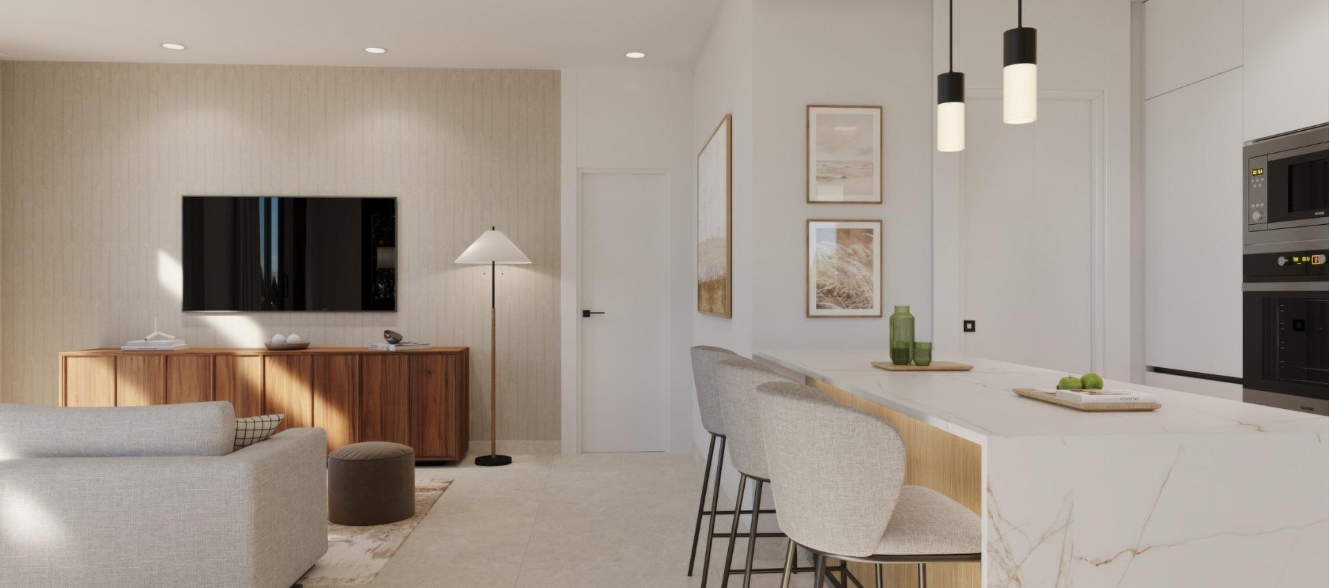 Nouvelle construction - Villa - Fuente Álamo - Hacienda Del Álamo Golf