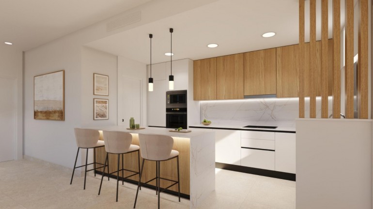 Nouvelle construction - Villa - Fuente Álamo - Hacienda Del Álamo Golf