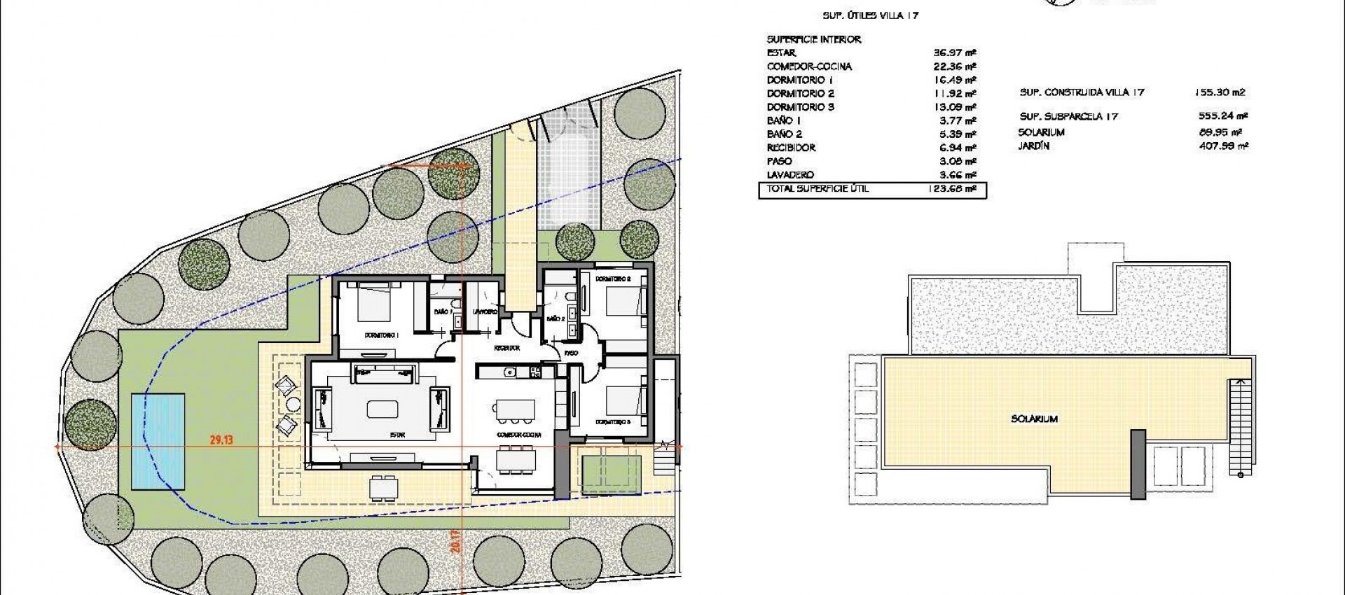 Nouvelle construction - Villa - Fuente Álamo - Hacienda Del Álamo Golf
