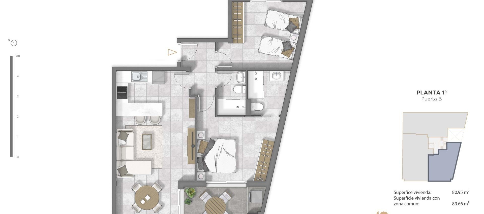 Nouvelle construction - Appartement - Guardamar del Segura - Pueblo