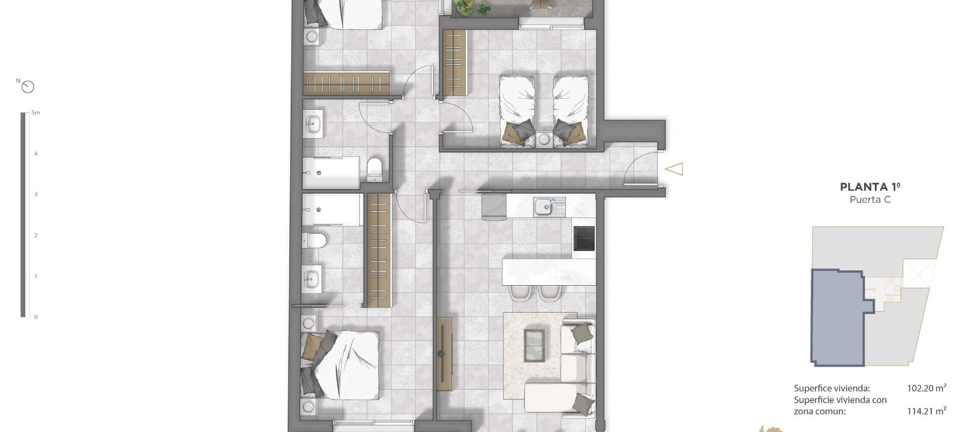 Nouvelle construction - Appartement - Guardamar del Segura - Pueblo