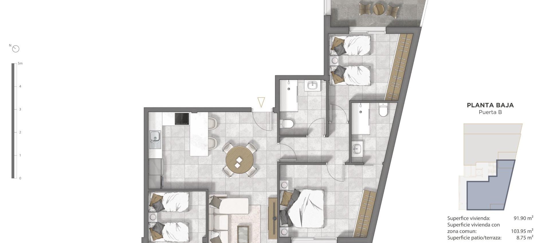 Nouvelle construction - Appartement - Guardamar del Segura - Pueblo