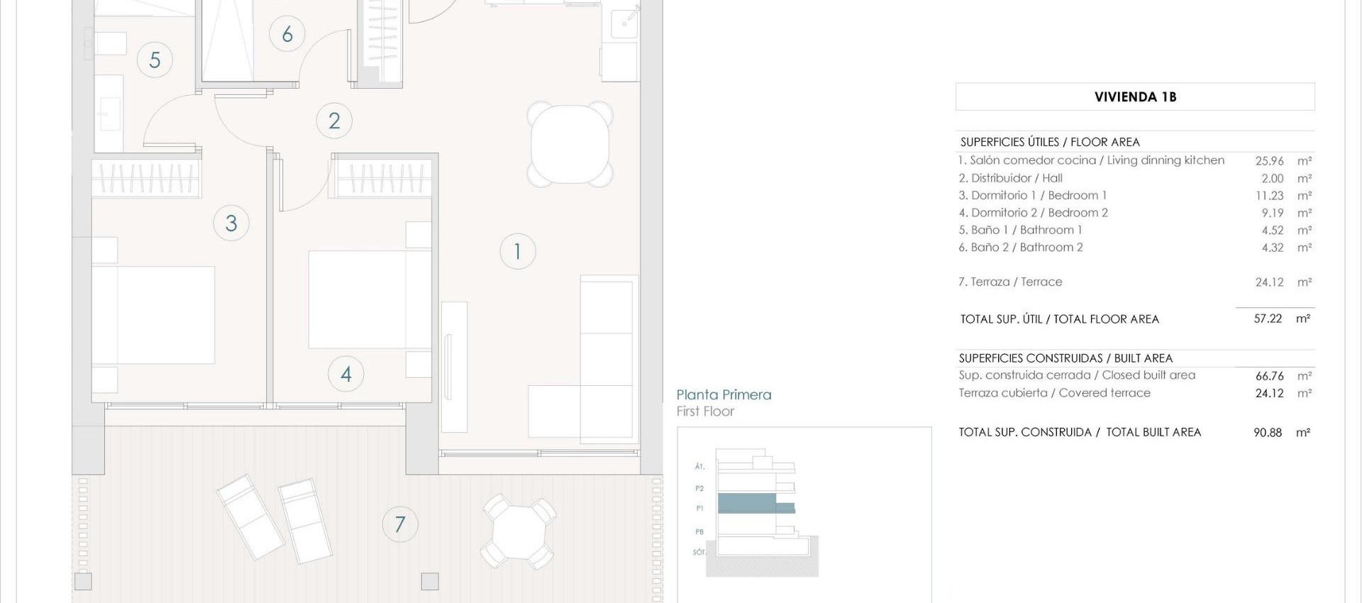 Nouvelle construction - Appartement - Benijofar - Pueblo
