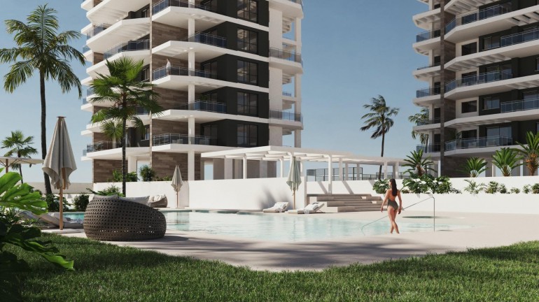 New Build - Apartment / flat - Calpe - Playa Arenal
