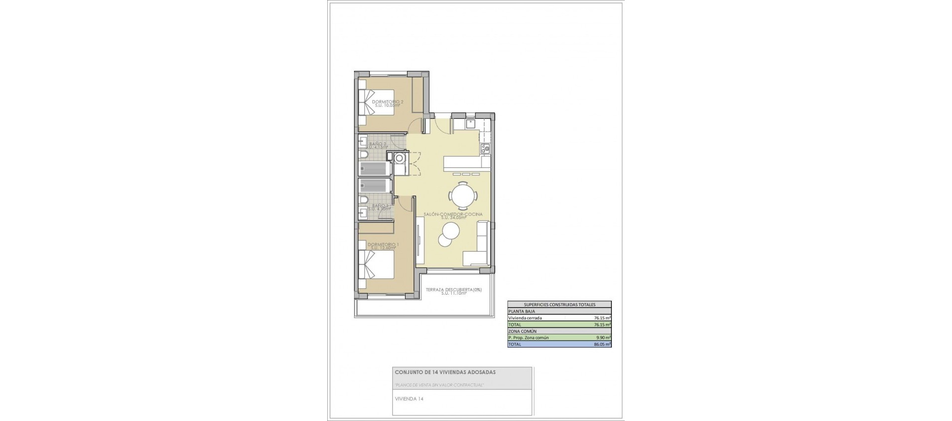 Nueva construcción  - Bungalow - Rojales - Pueblo