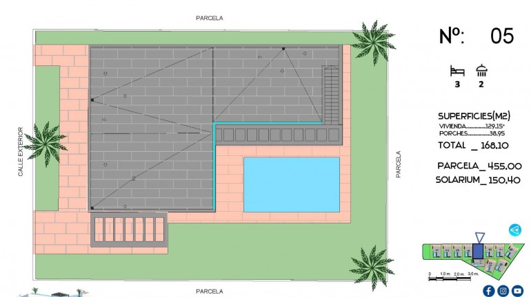 Nueva construcción  - Villa - Algorfa - La Finca Golf