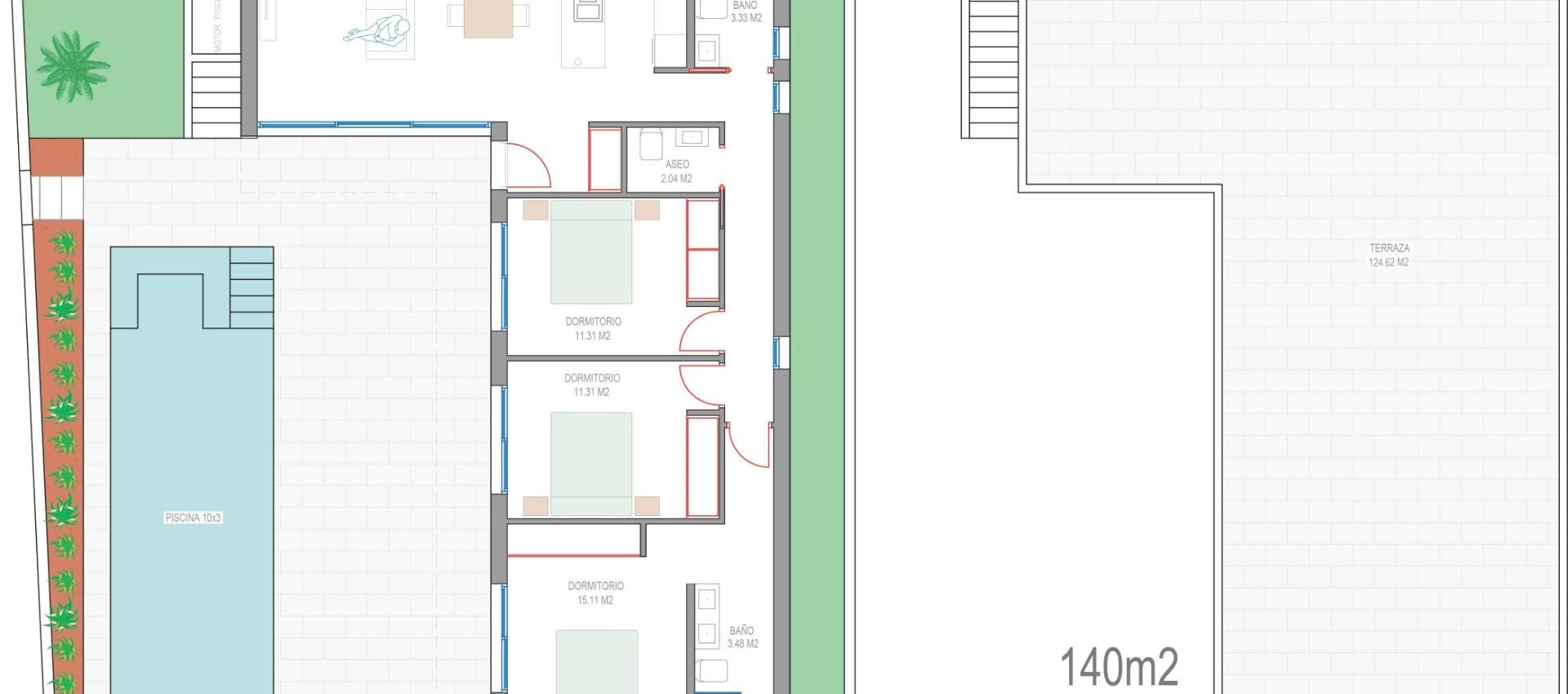 Nouvelle construction - Villa - San Javier - Parque del doce