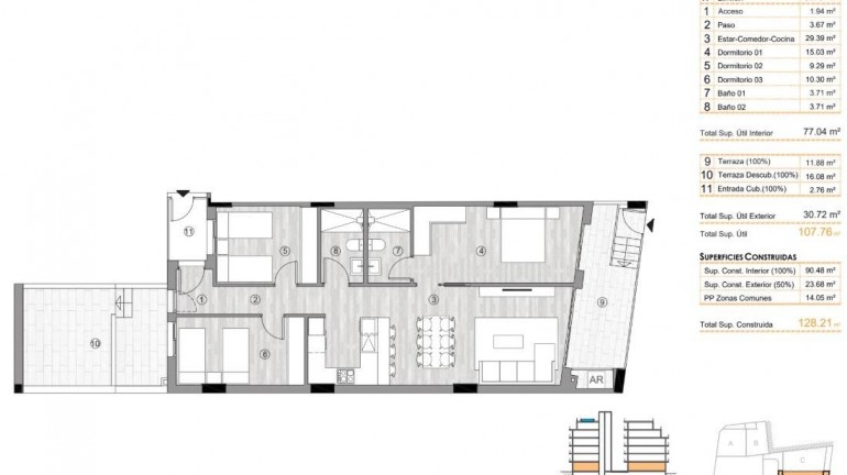 New Build - Apartment / flat - Torrevieja - Centro