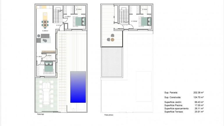 Nouvelle construction - Town House - San Javier - Parque del doce