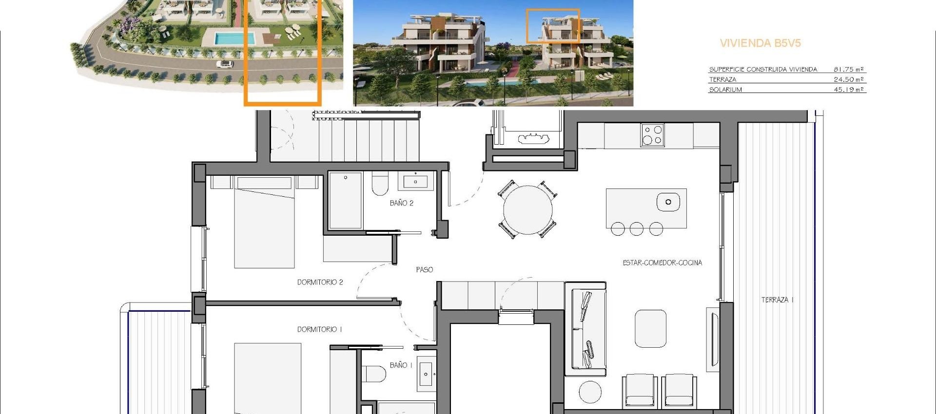 Nouvelle construction - Attique - Fuente Álamo - Hacienda del Alamo