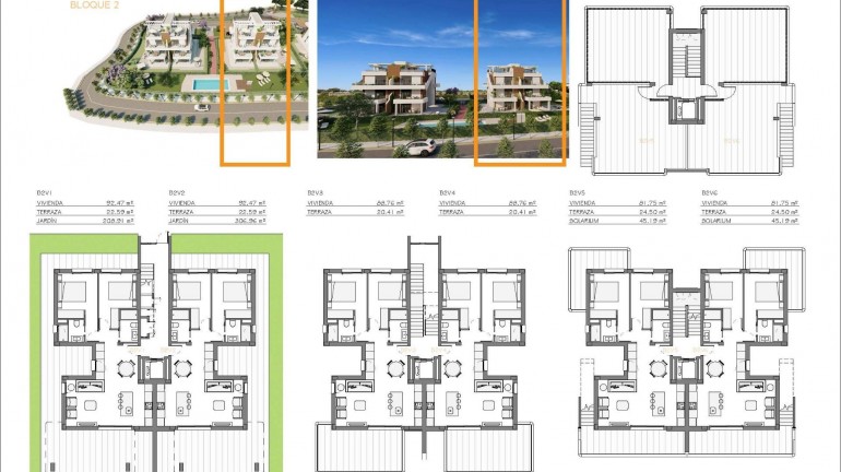 Nouvelle construction - Appartement - Fuente Álamo - Hacienda del Alamo