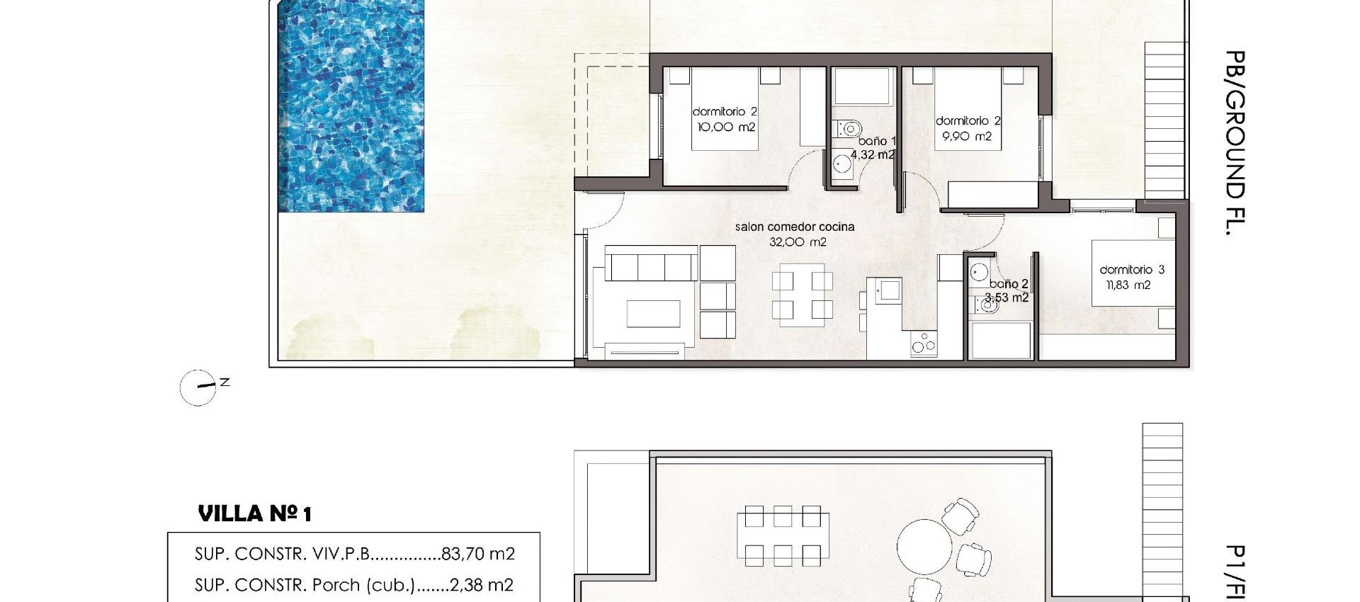 Nueva construcción  - Villa - Pilar de la Horadada