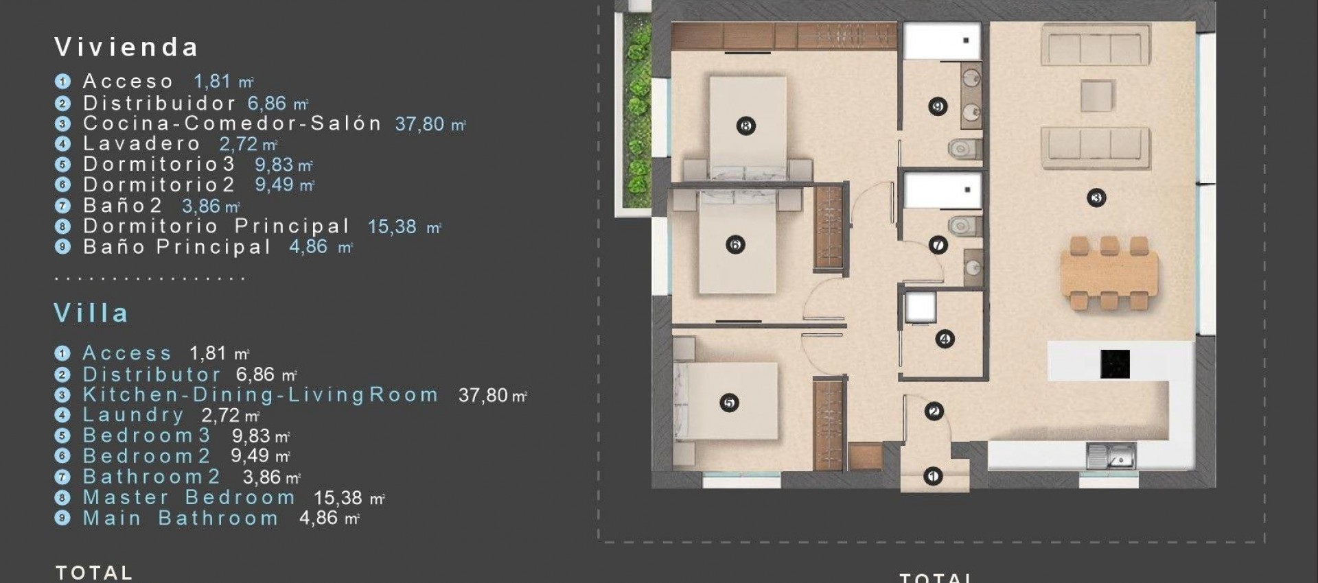 Nouvelle construction - Villa - Orihuela Costa - Las Filipinas