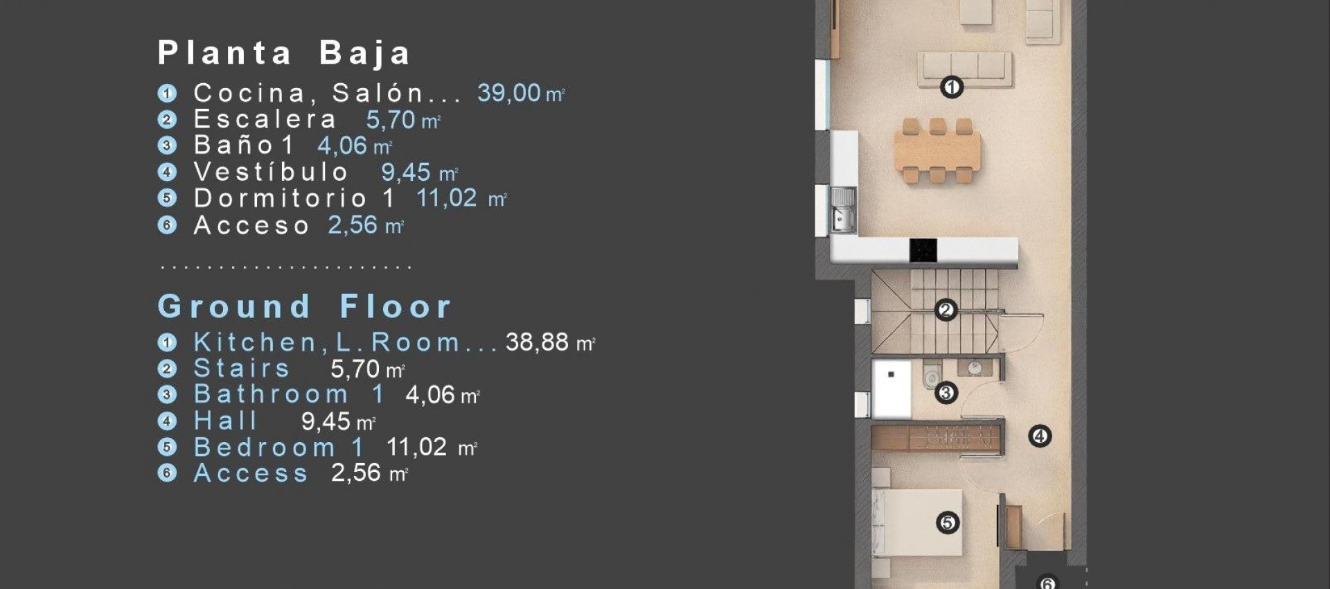 Nouvelle construction - Villa - Orihuela Costa - Las Filipinas