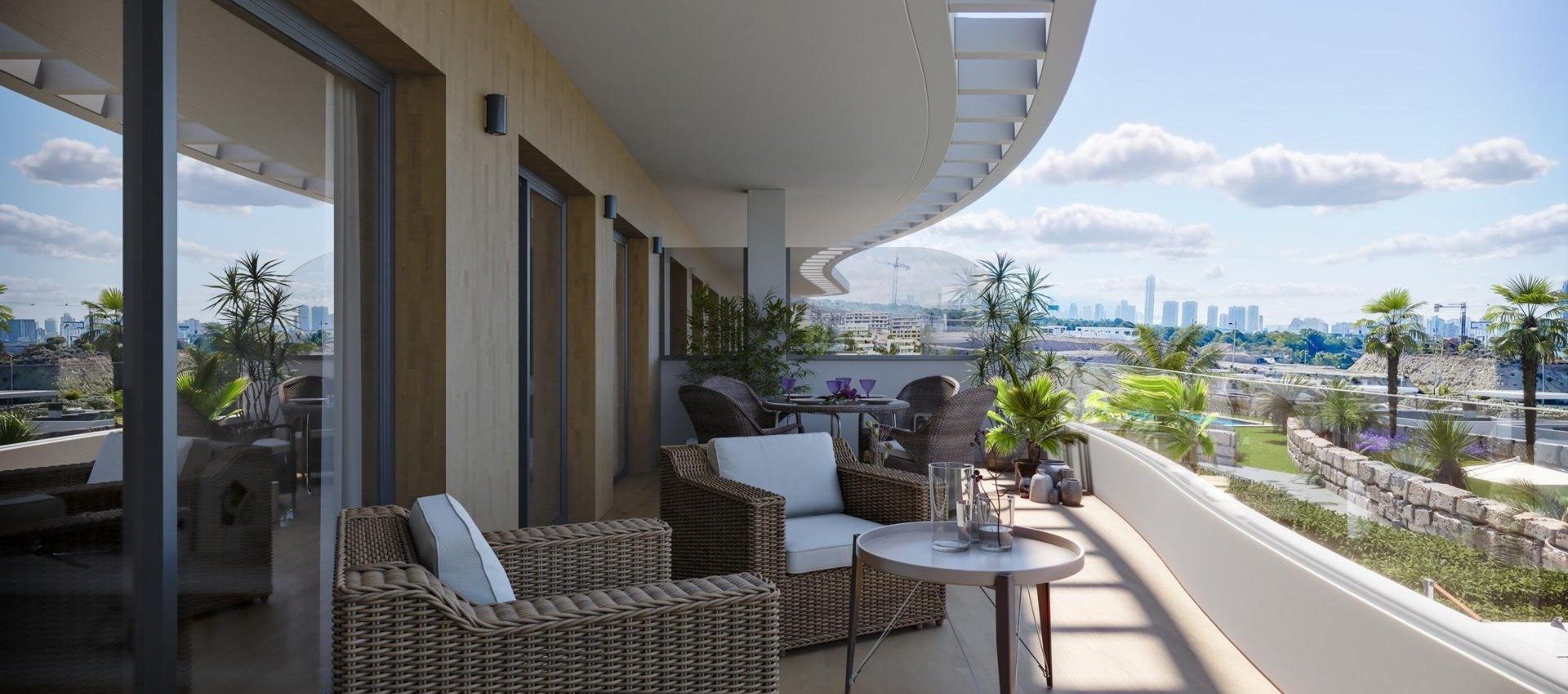 New Build - Apartment / flat - Finestrat - Campana Garden