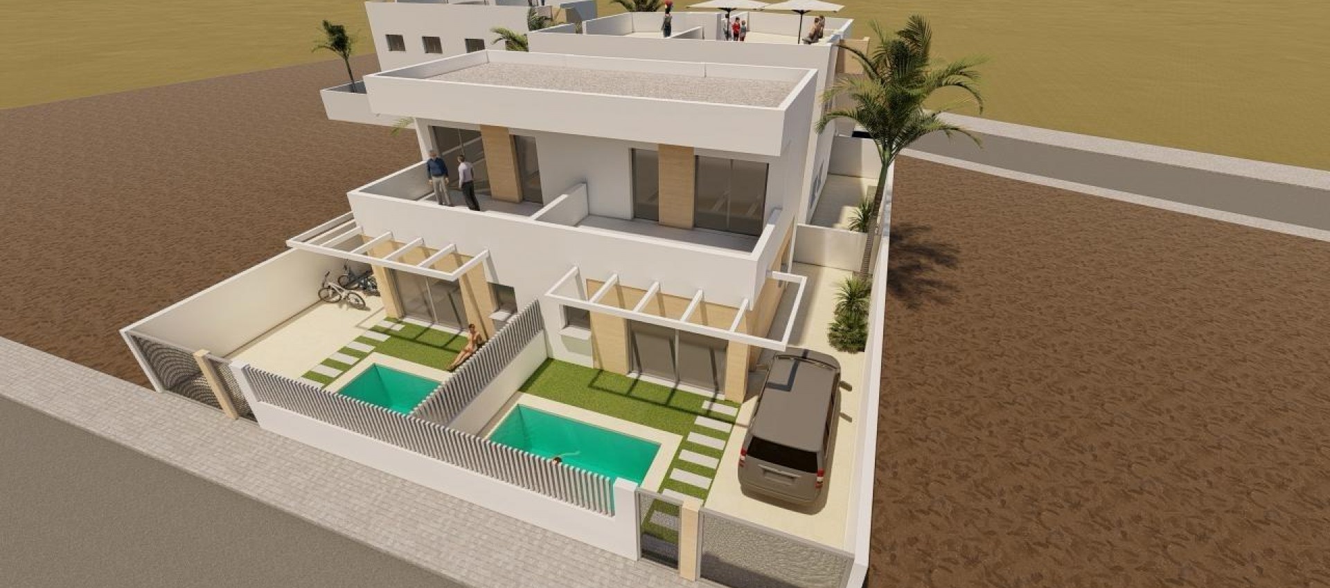 Nouvelle construction - Villa - Puerto de Mazarron - Mar De Plata