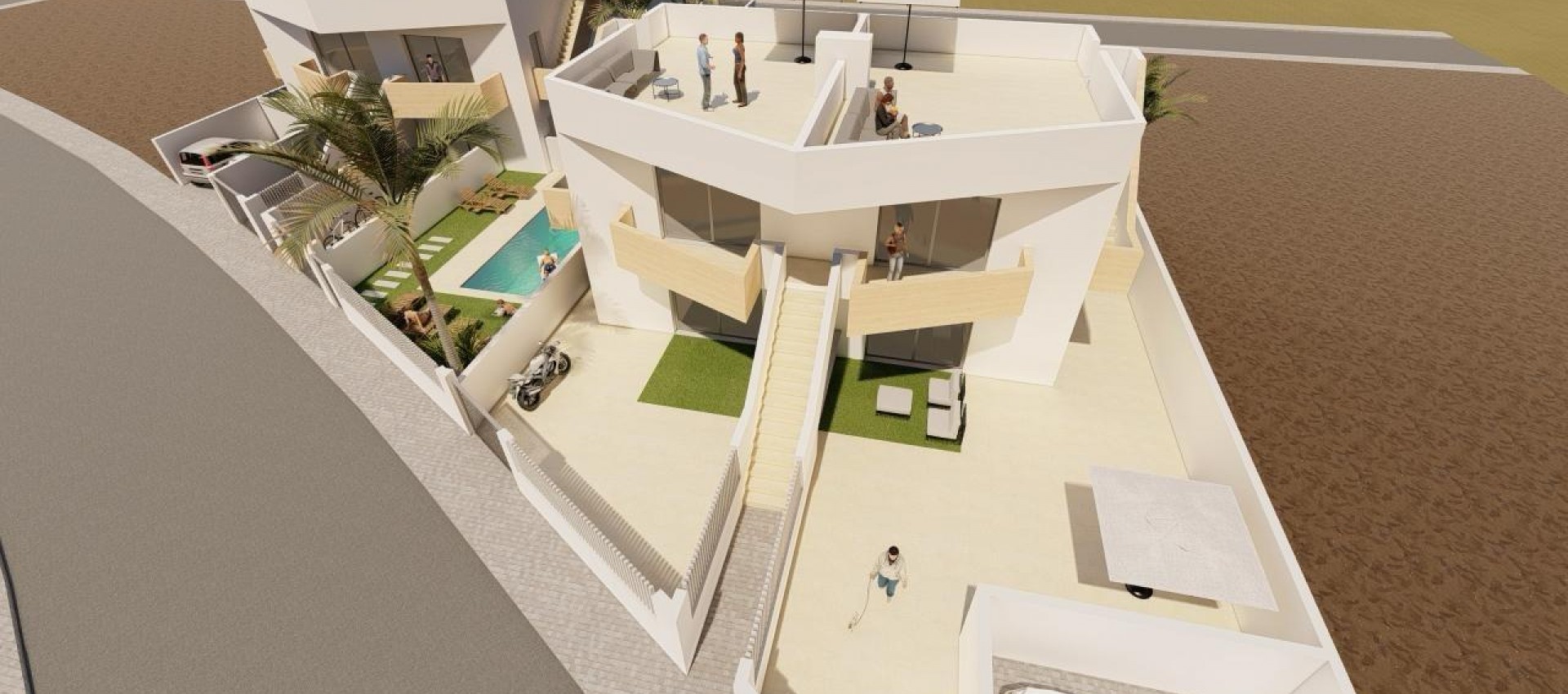 Nouvelle construction - Villa - Puerto de Mazarron - Mar De Plata