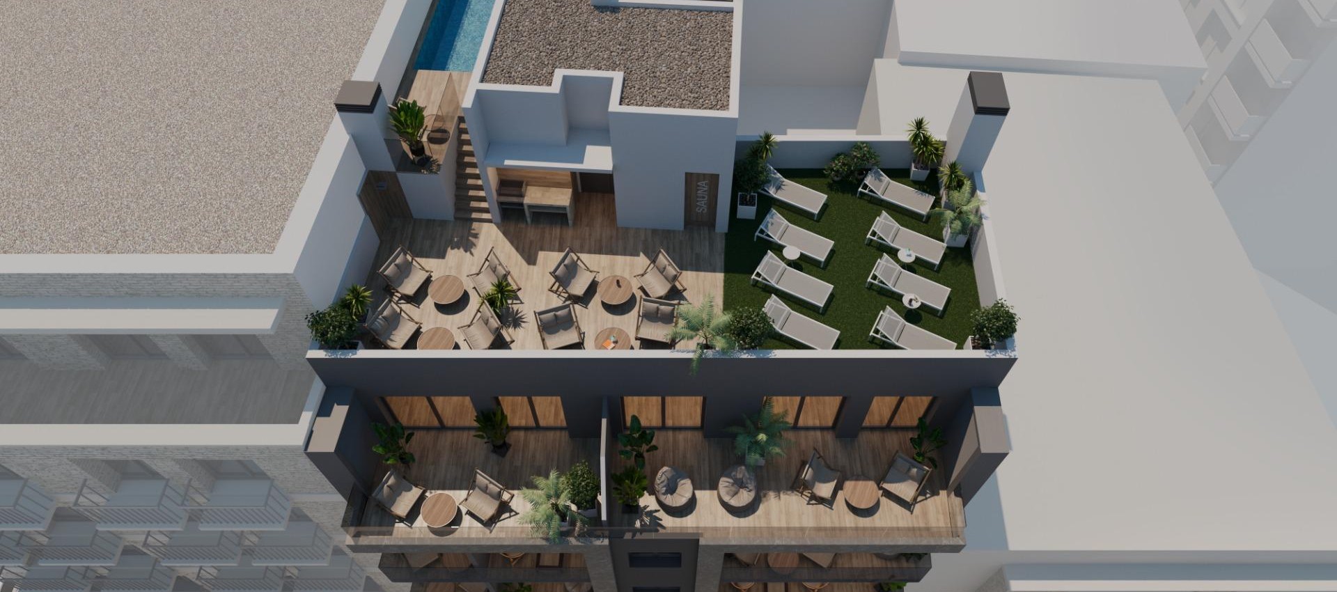 Nouvelle construction - Attique - Torrevieja - Centro