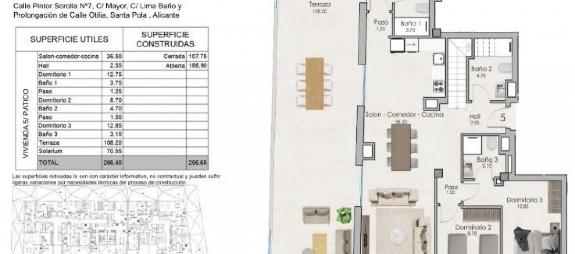 Nueva construcción  - Ático - Santa Pola - Estacion de autobuses