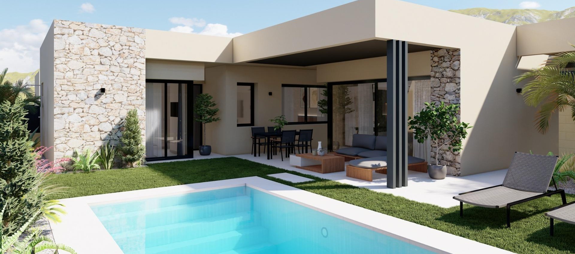 Nueva construcción  - Villa - Banos y Mendigo - Altaona Golf