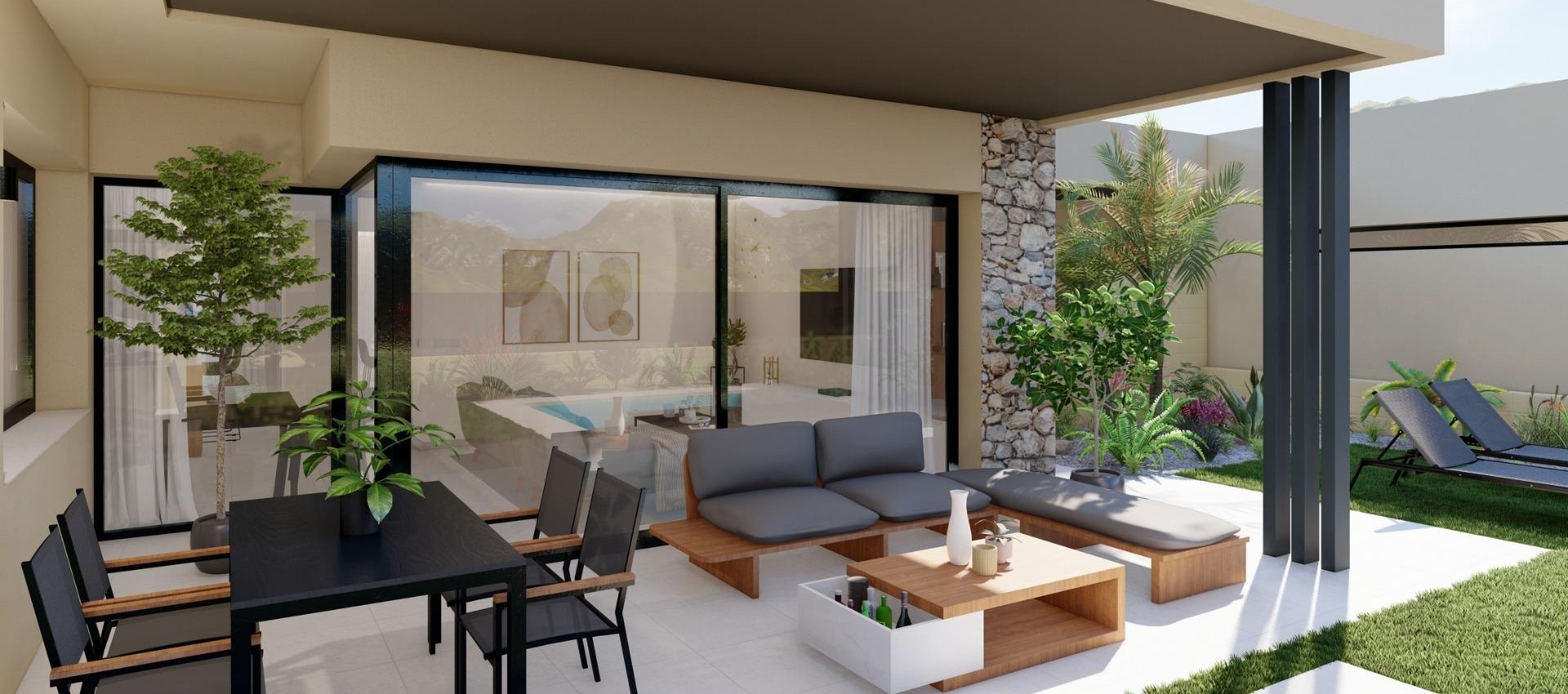 Nueva construcción  - Villa - Banos y Mendigo - Altaona Golf